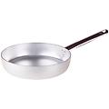 pentole padella dritta per friggere in alluminio 3mm con un manico diam. 46cm