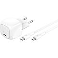 caricabatterie universale ricarica rapida usb-c power delivery 3. 1 bianco