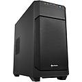 v1000 case mini-itx micro-atx audio in-out 1x120mm fan front 1x120mm fan rear