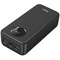- batteria esterna 30000mah usb-c 2xusb lcd bianca bianco