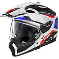 casco n70-2 x torpedo n-com metal bianco / blue / rosso rosso blu bianco s