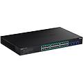 switch di rete gestito gigabit ethernet poe 24 porte l2-l4