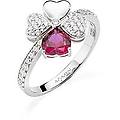 anello zirconi gioiello donna quadricuore rqubr-20