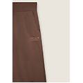 pantaloni wide leg da donna con logo in strass bicolore fossil donna extra large