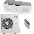 condizionatore cassetta act penta split 9000+9000+12000+12000+12000 btu inverter unità
