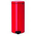 pattumiera new icon a pedale rosso 30 l