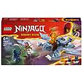 ninjago 71810 draghetto riyu modellino da costruire di drago giocattolo con 3 minifigure gio