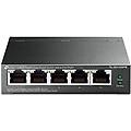tl-sg105pe switch poe gestito gigabit ethernet 5 porte con 4 porte poe fino a 65 w 5 porte gigabit