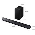 soundbar + subwoofer hw-q600f/zf titan black