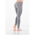 pantaloni push up wr. up superskinny cotone organico grigio mélange donna small