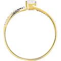 anello solitario claire oro giallo cubic zirconia collezione claire misura 52 oro giallo