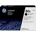 confezione da 2 cartucce originali toner nero ad alta capacità laserjet 80x