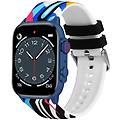 t-fit 458 a bluetooth 44mm amoled cinturino multicolore multisport