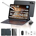 mega 12 12. 2 256gb 5g 10000mah android 16 tablet nero con tastiera
