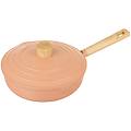 padella alta 24 cm con coperchio rosa pot art
