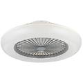 ventilatore da soffitto sayulita-l bianco d. 55 cm