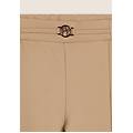 pantaloni in viscosa con fondo asimmetrico ginge root donna medium