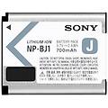 batteria fotocamera np-bj1 700 mah 3. 7 v ioni di litio