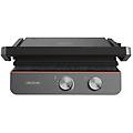 griglia elettrica rock'ngrill blaze neon 2200w piastre removibili stone