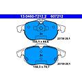 ate set di pastiglie freno 13. 0460-7212. 2 anteriore