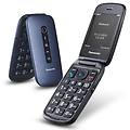 senior phone tu550 conchiglia blue kx-tu550exc