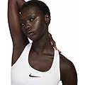 swoosh w reggiseno sportivo medio sostegno donna white s