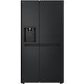frigorifero side-by-side 638l classe e dispenser con allaccio linear cooling nero opaco