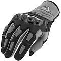 carbon g 3. 0 guanti da moto nero grigio l