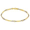 bracciale uomo oro giallo bianco gl-son174895