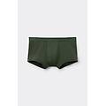 boxer in cotone superior con logo uomo verde taglia 6
