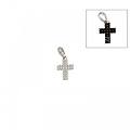 croce da donna double face in oro bianco 803321725544