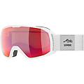 maschera da sci xcitd cv bianco opaco/morror rose/verde colorvision