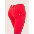 pantaloni push up wr. up 7/8 superskinny cotone organico cayenne donna medium