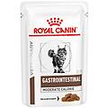 gastrointestinal moderate calorie straccetti in salsa per gatti 12x85g