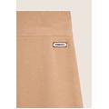 pantalone comfort fit in maglia tricot rasata senza cuciture cuban sand donna large