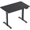 tavolo da scrivania manager regolabile in altezza con motore 100x60 cm nero