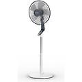 turbo silence ventilatore domestico bianco 40 cm