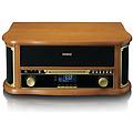 LENCO tcd-2571 giradischi bluetooth con altoparlante radio dab lettore cd in legno