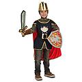 - costume da cavaliere con corona per bambino taglia 3 a 4 anni