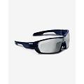 occhiali kask open azzurro con lenti smoke a specchio