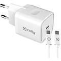 caricatore rete 20 w usbc & cavo usbc-light bco