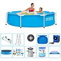 - piscina fuori terra in giro 244x51 cm blu include accessori coordinati a1467