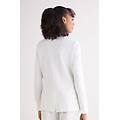 giacca in cotone pesante con bottone donna avorio taglia m