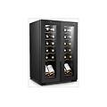 family vermentino 24 dual cantinetta bottiglie 5 ripiani dimensoni l 50 8 cm a 79 7 p 49 nero /