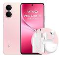 smartphone 6 77 v60 lite bundle buds air3 5g pop pink ( 256gb ram 8gb 6500 mah ) 5671467