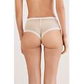 culotte brasiliana vita alta all about flowers donna avorio taglia 5