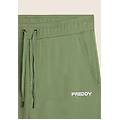 pantaloni sportivi in cotone a gamba dritta hedge green uomo extra large