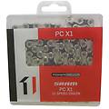 Sram Catena Pc X1 11v 118 Maglie Con Powerlock Argento Nero Per Cambio Fluido