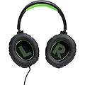 cuffie a padiglione chiuso quantum 100x black/green