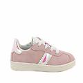 sneakers da bambina rosa con zip taglia 20